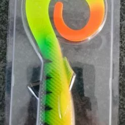 Quantum Shad : YOLO Hot Tail Firetiger 26 Cm – 64 G