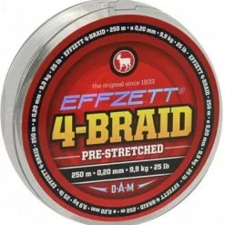 DAM – Effzett 4-Braid Moss Green 125 M
