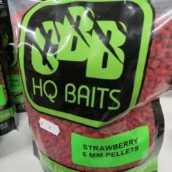 CBB HQ Baits – Pellets – Smaak : Strawberry – Maat : 6 Mm