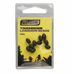 MAD Touchdown Leadcore Beads Oval – Tungsten