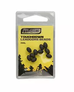 MAD Touchdown Leadcore Beads Oval β Tungsten