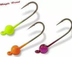 MT Magic Trout Quantum Vissen Pro T-Jig Forellen Jighead – Verschillende Gewichten En Kleuren