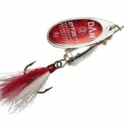 Dam Effzett Dressed Spinner – Reflex Red – Verschillende Maten