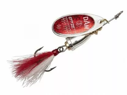 Dam Effzett Dressed Spinner – Reflex Red – Verschillende Maten