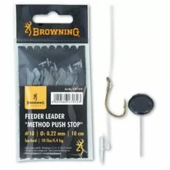 Browning Feeder Leader – Method Push Stop – Barbed – Verschillende Maten