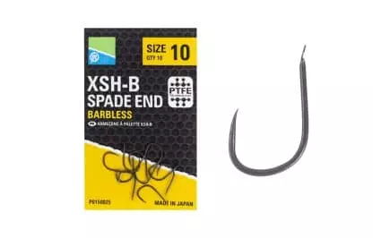 Preston XSH-B Spade End Barbless (10 Pcs) – Verschillende Maten