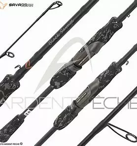 Savage Gear Black Savage Spin β Lengte 1,98 M β 2-7g β LAATSTE STUK